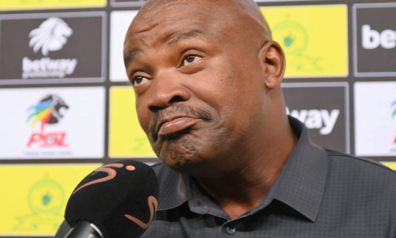 Lehlohonolo Seema during an interview while at Sekhukhune United