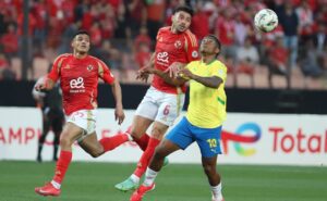 Mamelodi Sundowns against Al Ahly in CAF Champions League