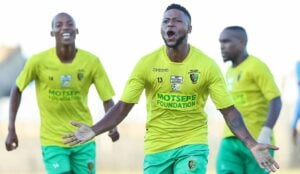 KZN ABC Motsepe League side Midlands Wanderers players celebrating