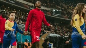 Siyabonga Ngezana in action for FCSB