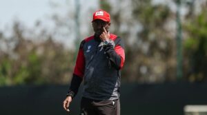 Wydad AC coach Rulani Mokwena.