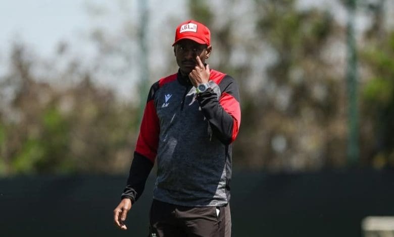 Wydad AC coach Rulani Mokwena.