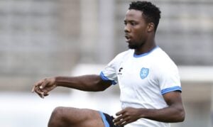 The late Sinamandla Zondi juggling a ball