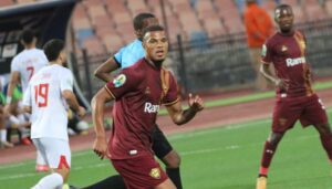 Stellenbosch FC in action against Zamalek
