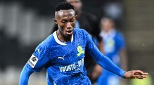 Thapelo Maseko in action for Mamelodi Sundowns