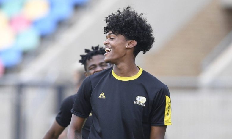 Tylon Smith during Bafana Bafana CHAN squad