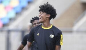 Tylon Smith during Bafana Bafana CHAN squad