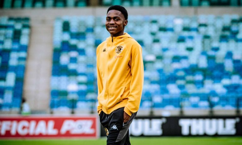 Kaizer Chiefs rising star Mfundo Vilakazi happy