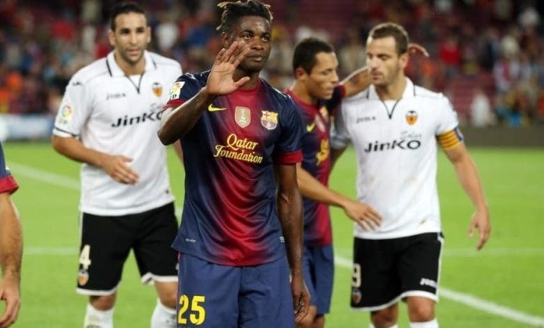 Alex Song at Barcelona