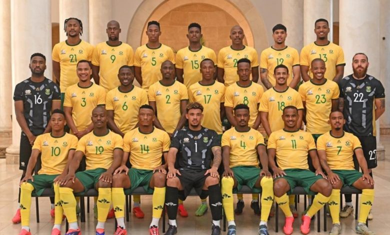 Bafana Bafana team photo