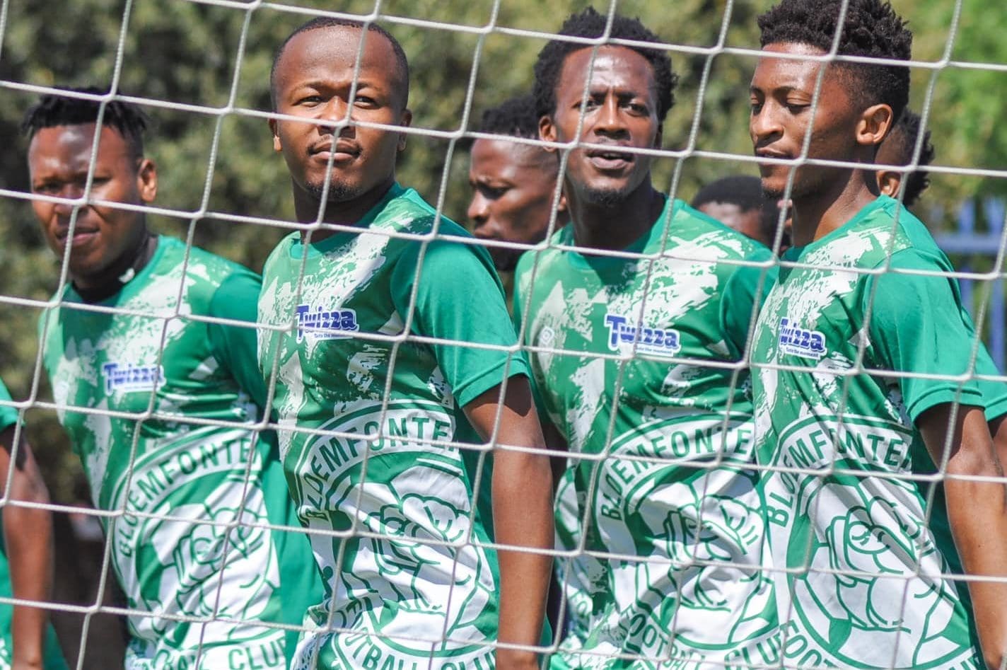 Bloemfontein Celtic players at training