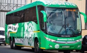 Bloemfontein Celtic team bus