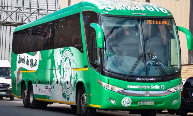 Bloemfontein Celtic team bus