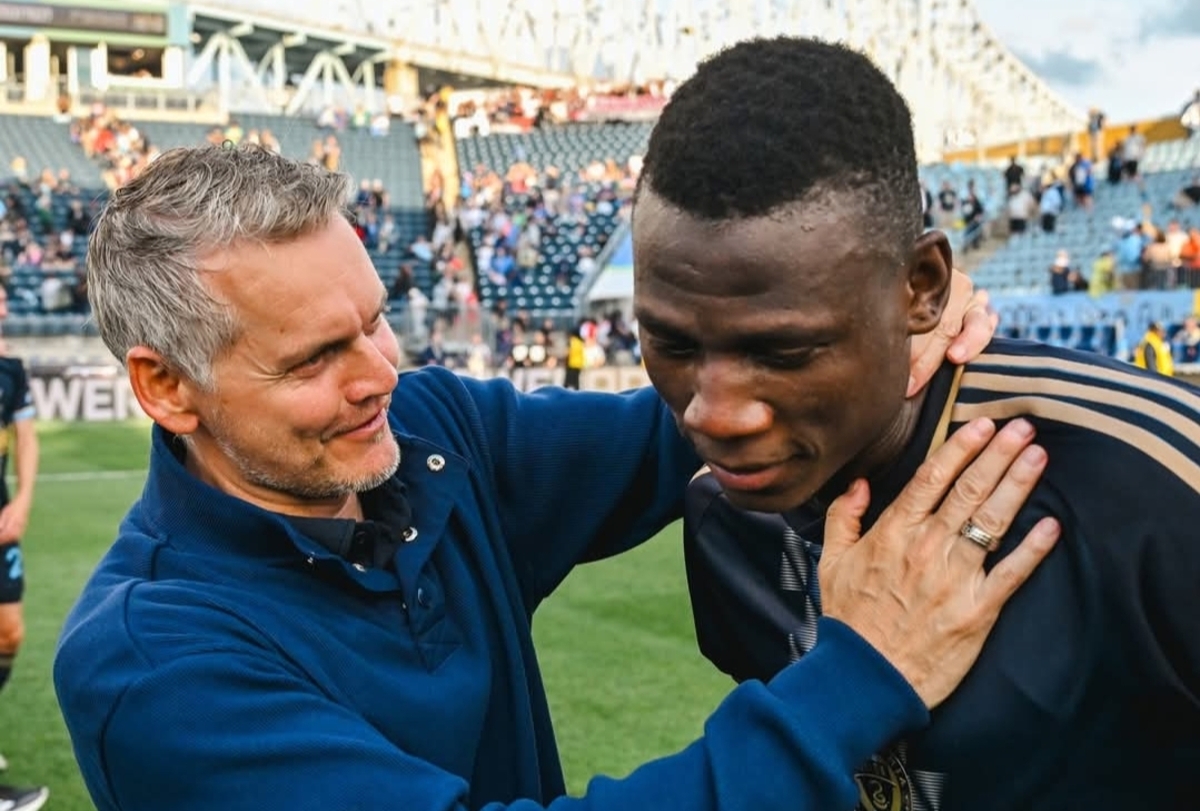 Bradley Carnell after a Philadelphia Union match