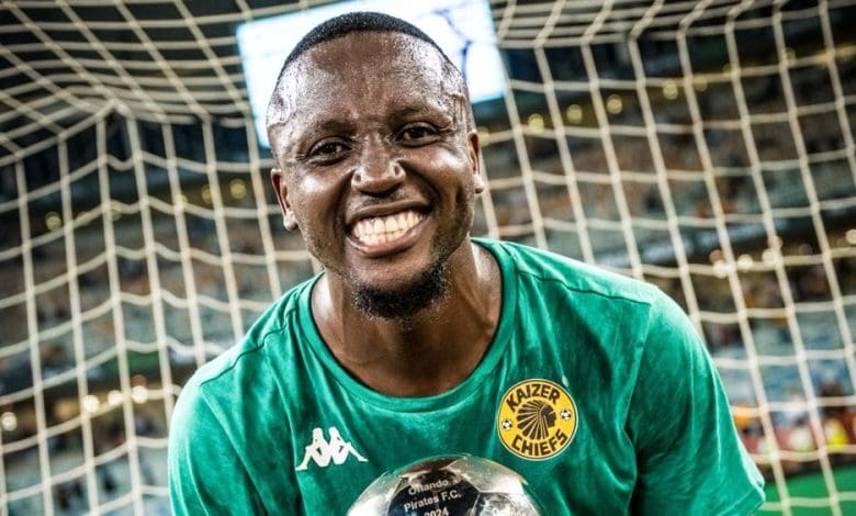 Bruce Bvuma in the Nedbank Cup final at Moses Mabhida Stadium
