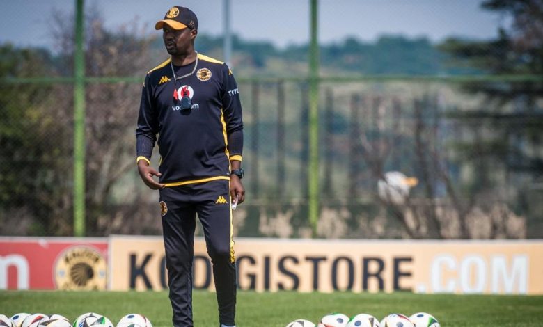 Kaizer Chiefs assistant coach Cedric Kaze