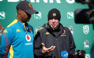 Cedric Kaze has explained how the club’s head coach, Nasreddine Nabi during Chiefs media open day