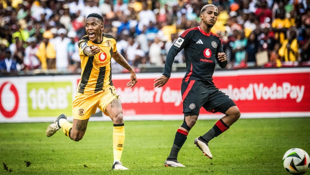 Orlando Pirates in action against Kaizer Chiefs