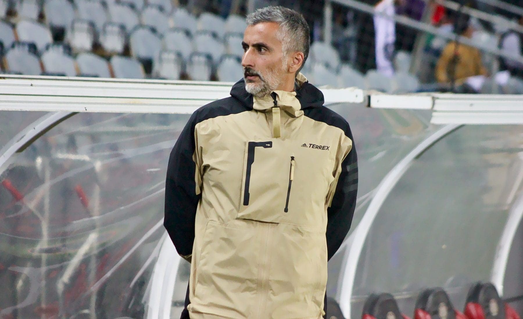 Jose Riveiro of Orlando Pirates before a game 