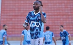Fiston Mayele of Pyramids FC during a game