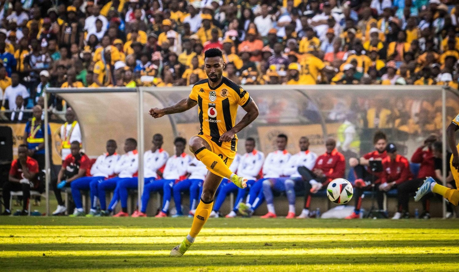 Inacio Miguel in action for Kaizer Chiefs