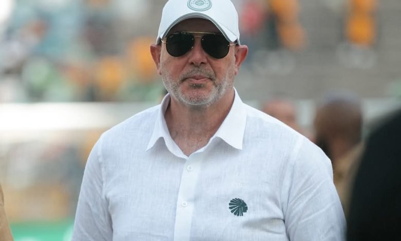 Kaizer Chiefs coach Nasreddine Nabi during a game in Tanzania