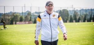 Kaizer Chiefs head coach Nasreddine Nabi during a training session