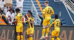 Kaizer Chiefs in the Soweto derby against Orlando Pirates