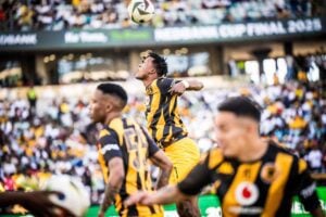 Kaizer Chiefs players warm up