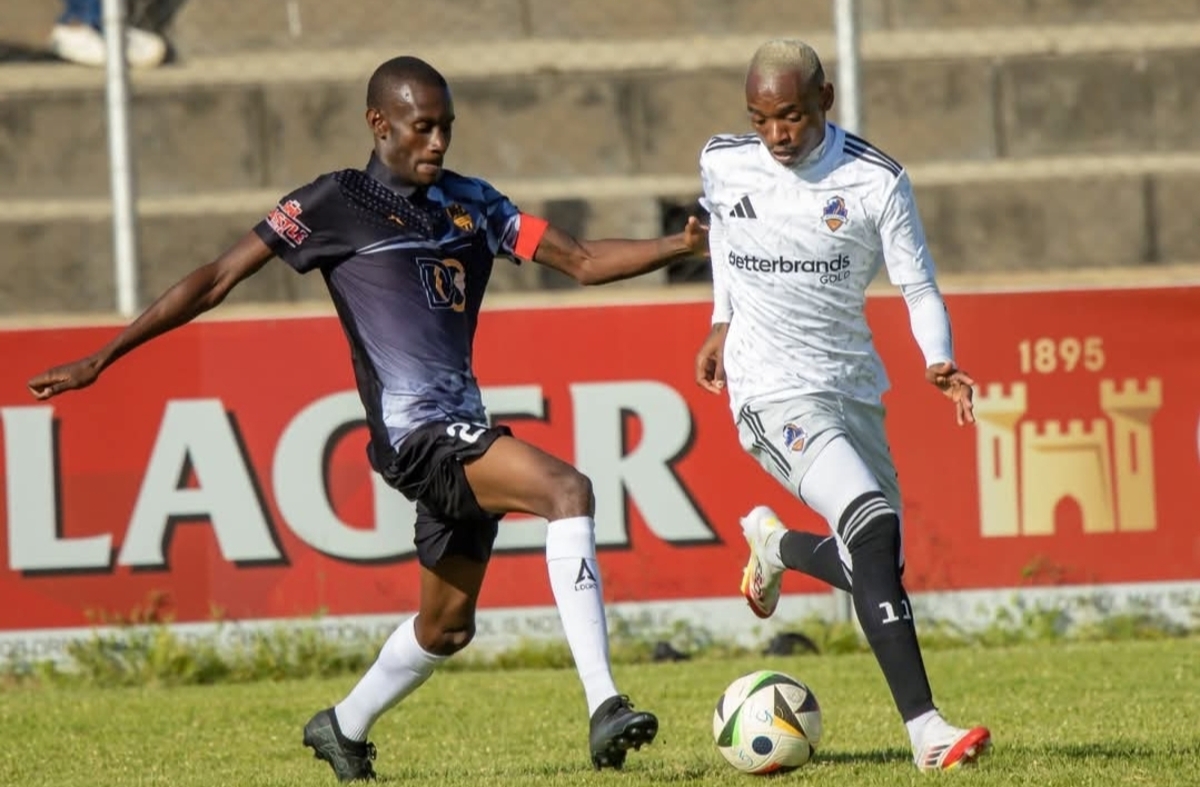 Former Kaizer Chiefs and Mamelodi Sundowns forward Khama Billiat in action for Scottland FC