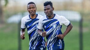 Samuel Darpoh in action for Magesi FC