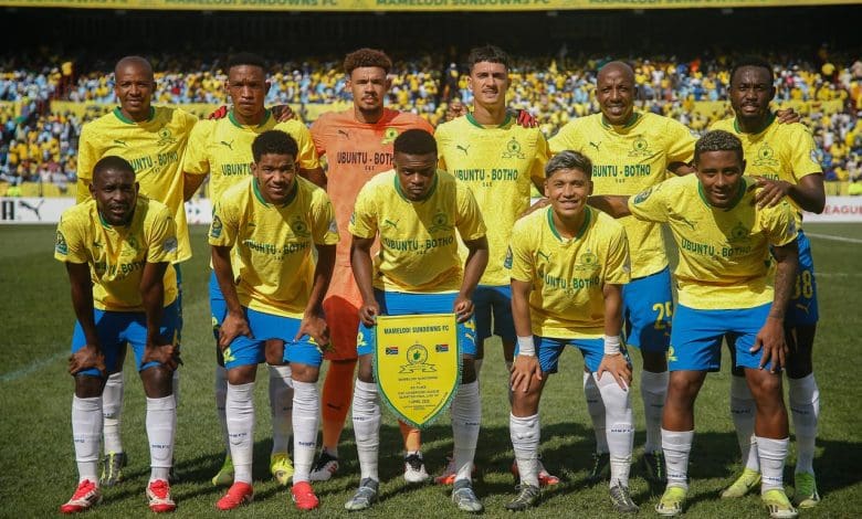 Mamelodi Sundowns players.