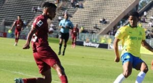 Betway Premiership tie between Mamelodi Sundowns and Stellenbosch FC at Lucas Moripe Stadium