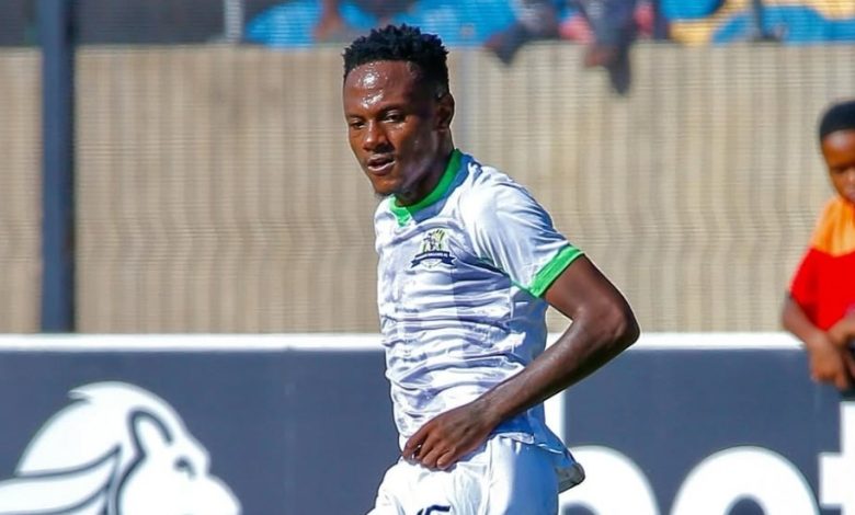 Masindi Nemtajela in action for Marumo Gallants