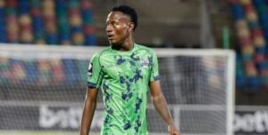 Talented midfielder Masindi Nemtajela in Marumo Gallants colours