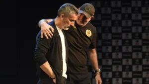 Nasreddine Nabi of Kaizer Chiefs and Jose Riveiro of Orlando Pirates