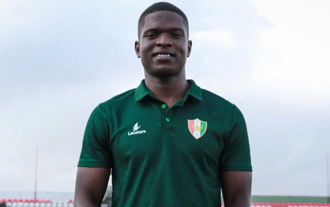 Nkanyiso Shinga of Portuguese side FC Alverca.