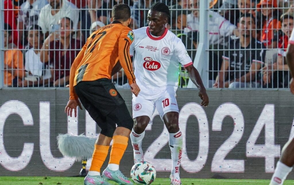 Simba SC in action against RS Berkane