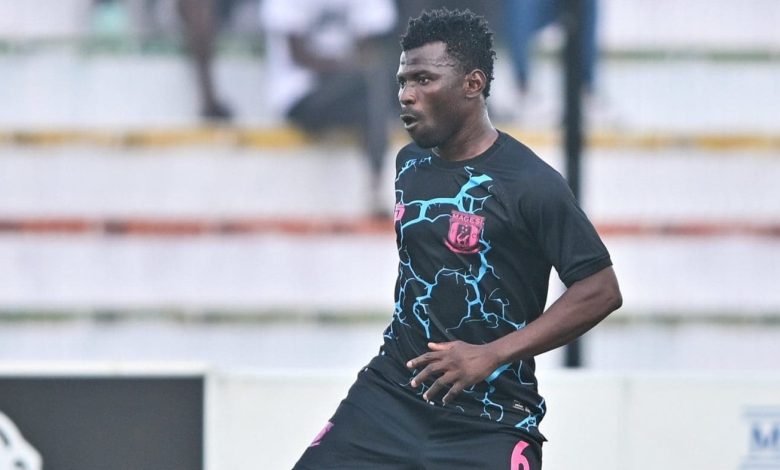 Talented midfielder Samuel Darpoh in action for Magesi FC