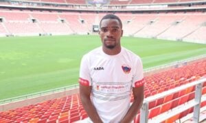 Siphelele Luthuli during hia time at Chippa United