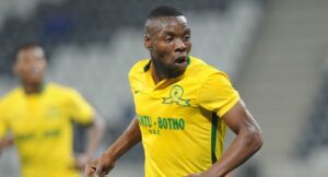 Siyanda Zwane in action for Mamelodi Sundowns