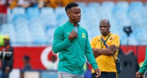 Themba Zwane in Mamelodi Sundowns colours