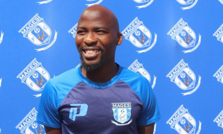 Tshepo Matsemela during his Magesi FC stint