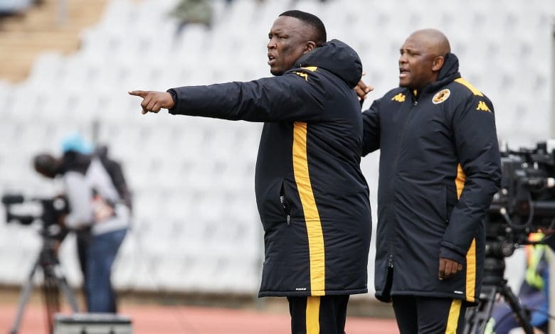 Kaizer Chiefs DDC coach Vela Khumalo giving instructions