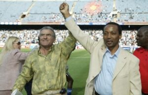 Angelo Tsichlas and Patrice Motsepe: Picture @Facebook