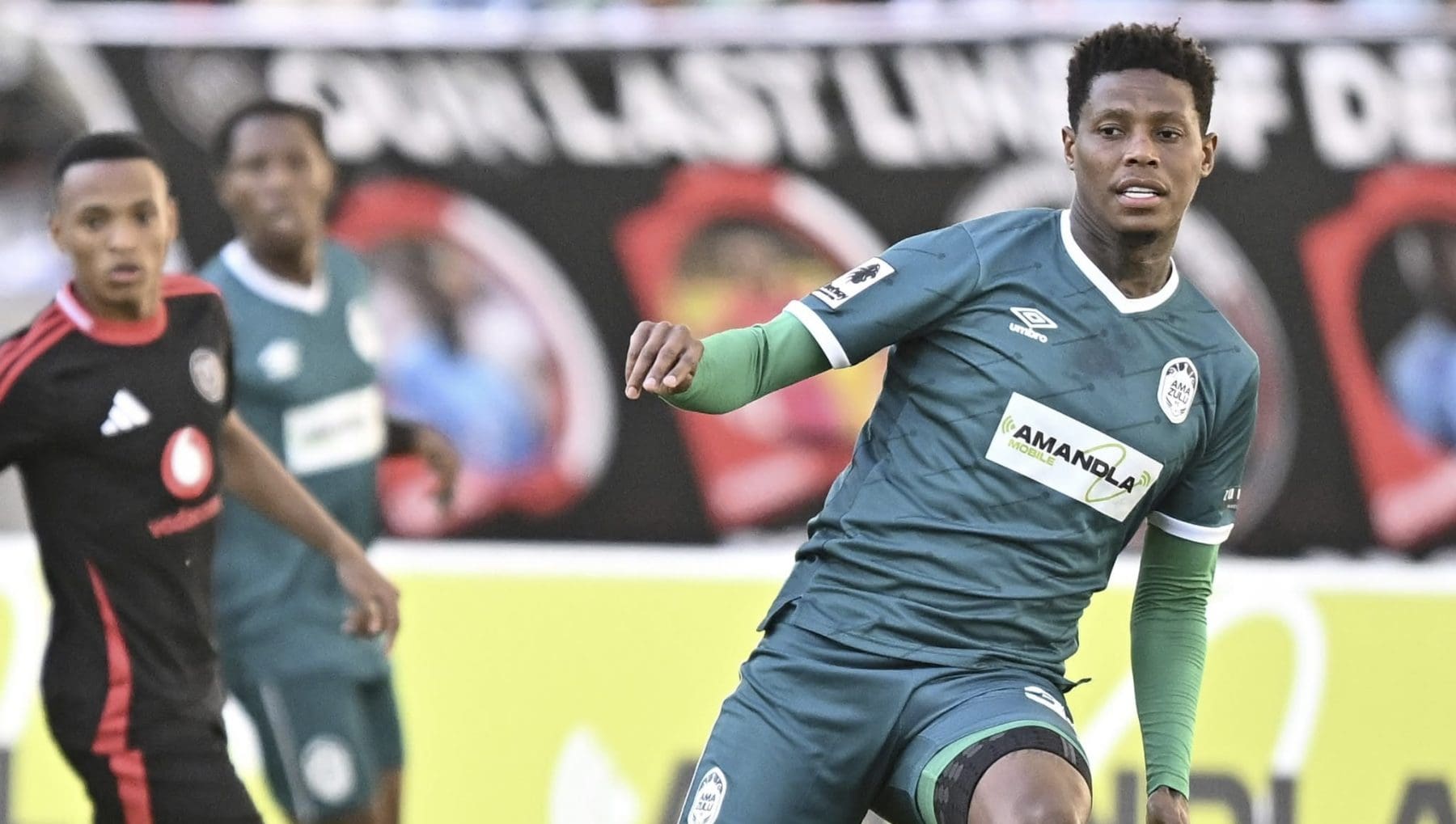 Bongani Zungu in action at AmaZulu
