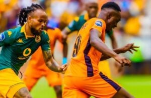 Former Polokwane City forward Douglas Mapfumo in action