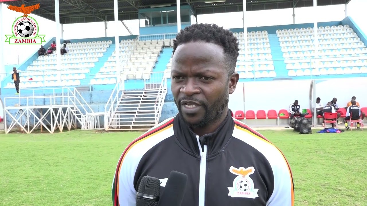 Former Orlando Pirates and Zambia star Isaac Chansa speaking 