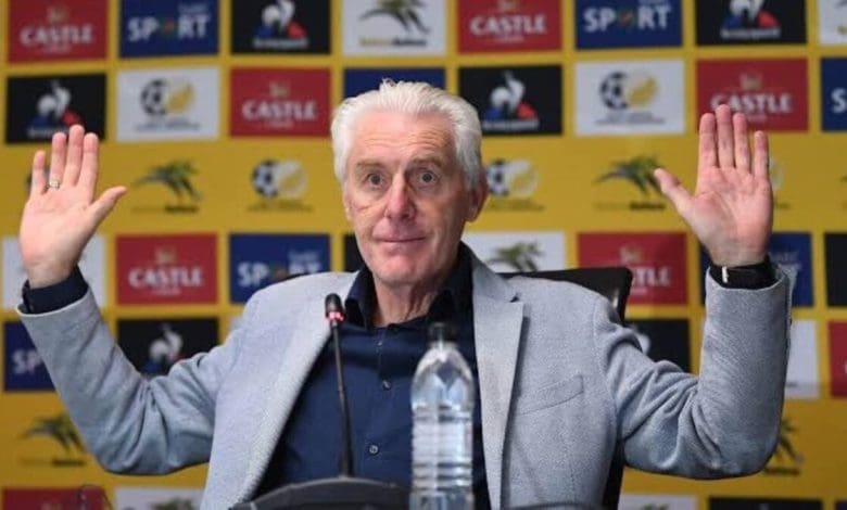 Hugo Broos of Bafana Bafana speaks on Kaizer Chiefs players and media's agenda