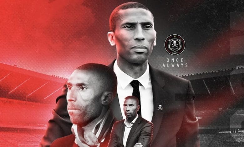 New Orlando Pirates coach Abdeslam Ouaddou during his unveiling